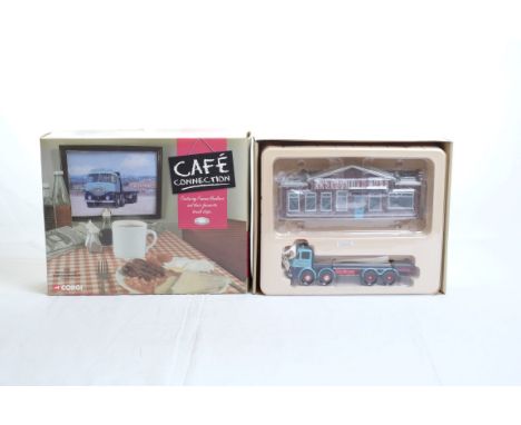  Corgi Café Connection - ERF KV Platform Lorry - Richard Read | Scale: 1:50 | Model Code: CC10501 | Certificate: Yes | Lot Co