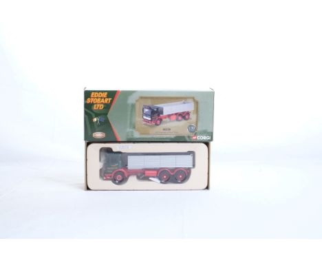  Corgi AEC Ergomatic 6 Wheel Tipper - Eddie Stobart | Scale: 1:50 | Model Code: 21601 | Certificate: Yes | Lot Condition: Goo