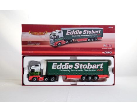  Corgi Volvo FH Curtainside Trailer - Eddie Stobart | Scale: 1:50 | Model Code: CC14030 | Certificate: No | Lot Condition: Go