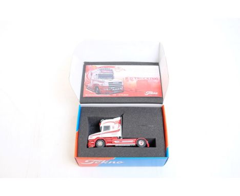  Tekno Scania T480 T-Cab Tractor Unit - Joe Gwynne - Irish | Scale: 1:50 | Model Code: 69013 | Certificate: Yes | Lot Conditi