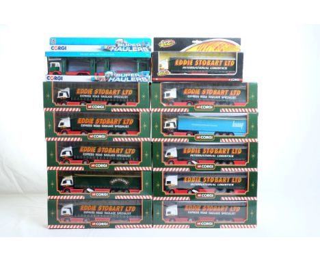  Mixed Assorted Corgi Truck Models x 12 | Scale: Mixed | Model Code: Mixed | Certificate: N/A | Lot Condition: N/A | Mirrors: