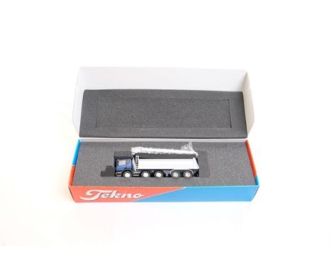  Tekno Scania P-Series Hyva Kipper - Tekno Basics | Scale: 1:50 | Model Code: 54941 | Certificate: No | Lot Condition: Good |