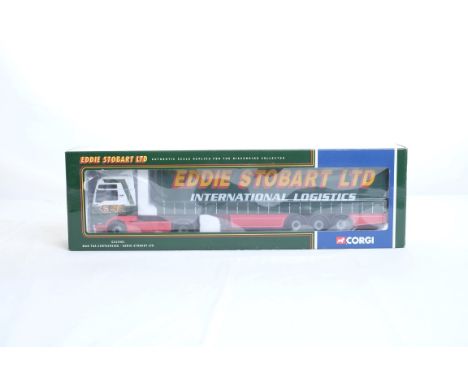  Corgi MAN TGA Curtainside Trailer - Eddie Stobart | Scale: 1:50 | Model Code: CC13401 | Certificate: Yes | Lot Condition: Go
