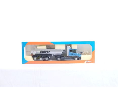  Tekno Scania 164 T-Cab Tipper Trailer - CVRTC | Scale: 1:50 | Model Code:  | Certificate: No | Lot Condition: Good | Mirrors