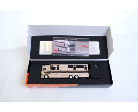  Tekno Scania R380 Horse Transport - LOC Transport | Scale: 1:50 | Model Code: 30 | Certificate: Yes | Lot Condition: Good | 