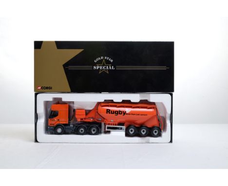  Corgi Renault Premium Feldbinder Tanker - Rugby Cement | Scale: 1:50 | Model Code: CC12105 | Certificate: No | Lot Condition