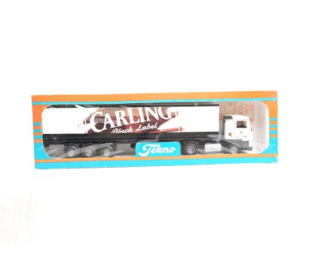  Tekno Volvo F10 Box Trailer - Bass Brewers | Scale: 1:50 | Model Code:  | Certificate: No | Lot Condition: Good | Mirrors: N