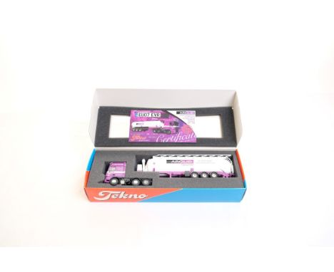  Tekno DAF XF Tipping Silo Trailer - Arclid Transport | Scale: 1:50 | Model Code: 60375 | Certificate: Yes | Lot Condition: G