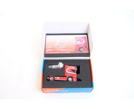  Tekno Scania 580 Tractor Unit - MJ McGuiness | Scale: 1:50 | Model Code: 64821 | Certificate: Yes | Lot Condition: Good | Mi