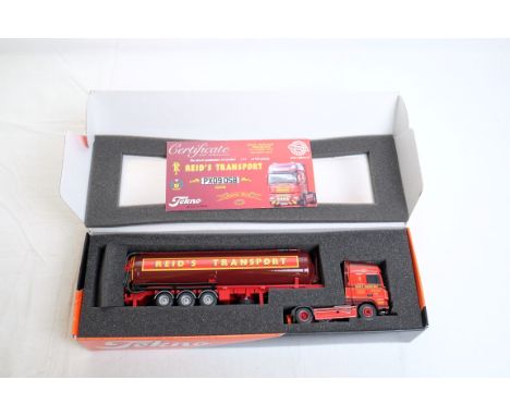  Tekno DAF XF & Tipping Silo Trailer - Reids Transport | Scale: 1:50 | Model Code: 62345 | Certificate: Yes | Lot Condition: 