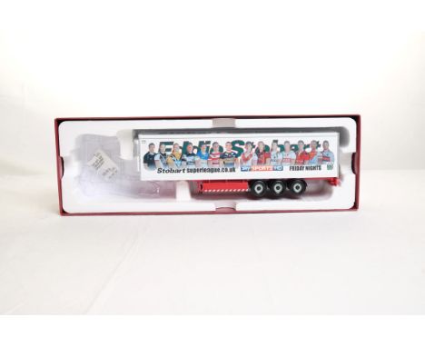  Corgi Fridge Trailer - Stobart Superleague Sky Sports | Scale: 1:50 | Model Code: Code 3 | Certificate: N/A | Lot Condition: