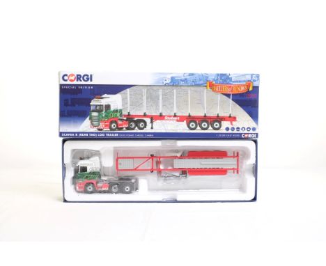  Corgi Scania R Log Trailer - Eddie Stobart | Scale: 1:50 | Model Code: CC13742 | Certificate: No | Lot Condition: Good | Mir