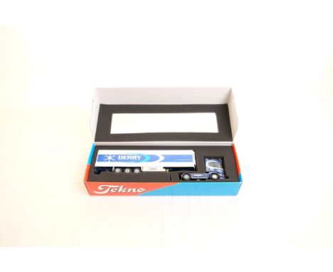 Tekno Scania R500 Fridge Trailer - Derry Transport - Irish | Scale: 1:50 | Model Code: 31 | Certificate: No | Lot Condition: