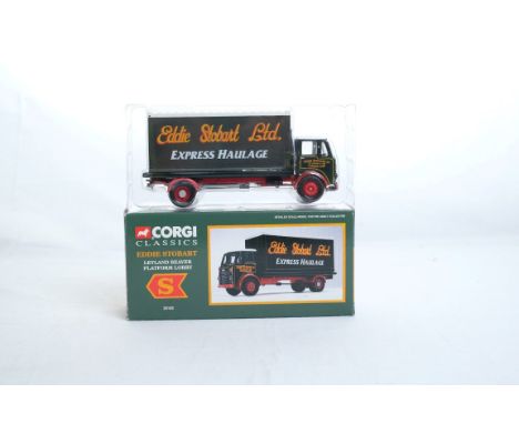  Corgi Leyland Beaver Platform Lorry - Eddie Stobart | Scale: 1:50 | Model Code: 25102 | Certificate: Yes | Lot Condition: Go
