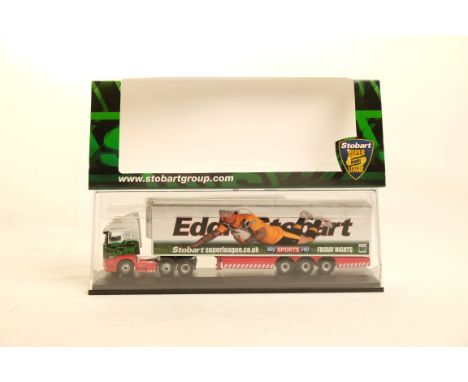 Oxford Diecast Scania Fridge Trailer - Eddie Stobart - Castleford Tigers | Scale: 1:76 | Model Code: SHL13FR | Certificate: 