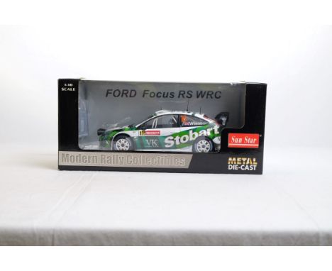  Sun Star Ford Focus RS WRC M.Wilson/M.Orr Wales Rally 2007  | Scale: 1:18 | Model Code: 3929 | Certificate: Yes | Lot Condit