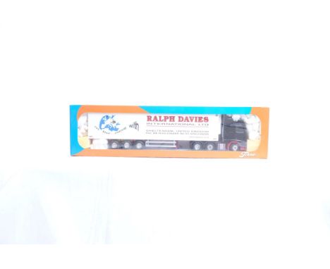  Tekno Volvo Fridge Trailer - Ralph Davies | Scale: 1:50 | Model Code:  | Certificate: No | Lot Condition: Good | Mirrors: Ye