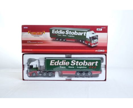  Corgi Iveco Stralis Curtainside Trailer - Eddie Stobart | Scale: 1:50 | Model Code: CC15002 | Certificate: Yes | Lot Conditi