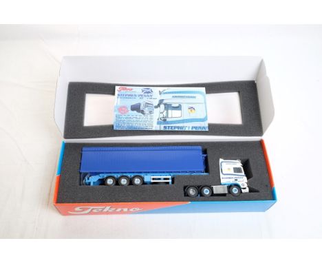  Tekno DAF XF & Tipping Bulk Trailer - Stephen Penny | Scale: 1:50 | Model Code: 59429 | Certificate: Yes | Lot Condition: Go