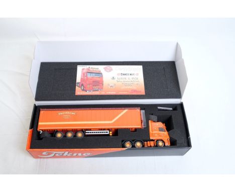  Tekno Volvo FH & Walkingfloor Trailer - M.Way & Son | Scale: 1:50 | Model Code: 28 | Certificate: Yes | Lot Condition: Good 