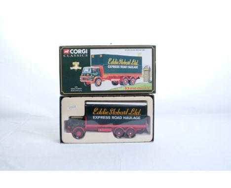  Corgi Bedford KM Lorry - Eddie Stobart | Scale: 1:50 | Model Code: 18801 | Certificate: Yes | Lot Condition: Good | Mirrors: