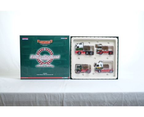  Corgi Eddie Stobart 40th Anniversary Set | Scale: 1:50 | Model Code: CC99202 | Certificate: Yes | Lot Condition: Good | Mirr