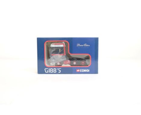  Corgi DAF XF Super Space Tractor Unit - Gibbs Of Fraserburgh | Scale: 1:50 | Model Code: CC13210 | Certificate: Yes | Lot Co
