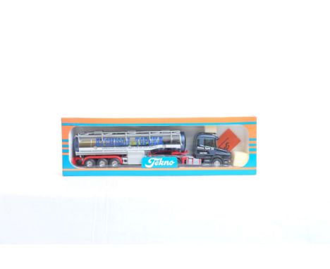  Tekno Scania 124 T-Cab Tanker Trailer - Atchison Topeka | Scale: 1:50 | Model Code:  | Certificate: No | Lot Condition: Good