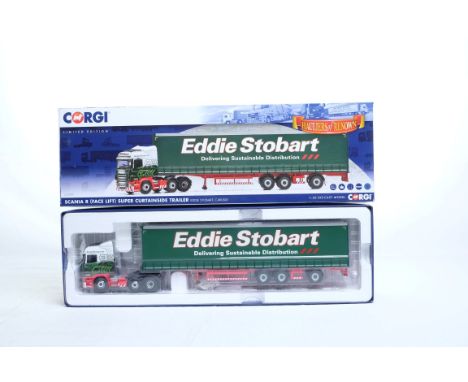  Corgi Scania R Curtainside Trailer - Eddie Stobart | Scale: 1:50 | Model Code: CC13747 | Certificate: No | Lot Condition: Go