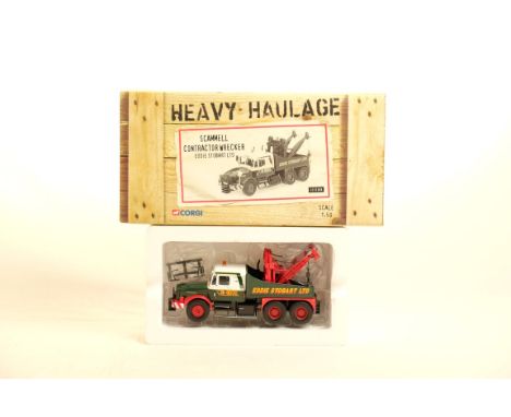  Corgi Scammell Contractor Wrecker - Eddie Stobart | Scale: 1:50 | Model Code: CC12306 | Certificate: Yes | Lot Condition: Go