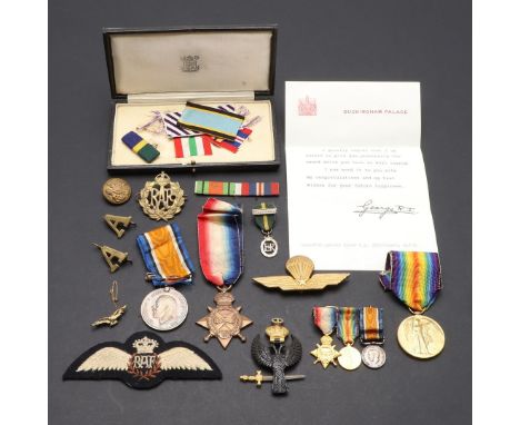 A FIRST WORLD WAR TRIO TO THE AUSTRALIAN INFANTRY. A Great War Trio comprising 1914-15 Star named to 1444 Pte M.K. Williamson