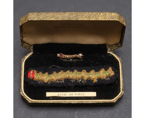 A SECOND WORLD WAR CATERPILLAR CLUB BADGE AND MEDALS TO FLT/L JONES. A Caterpillar club brooch named to F/Lt J.H. Jones, in c