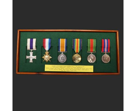 A FIRST WORLD WAR MILITARY CROSS GROUP OF SIX TO THE ROYAL FUSILIERS. A Great War group of six comprising George V Military C