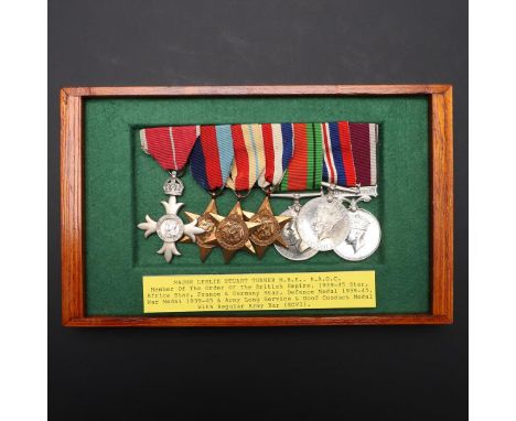 A SECOND WORLD WAR MBE GROUP OF SEVEN TO THE ORDNANCE CORPS. A group of seven comprising a King George VI M.B.E. on Military 