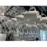 LOT: (60) Tasses à Café, etc. variés