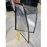 LOT: (10) Porte-Menu Double
