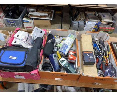 Tray of tools etc