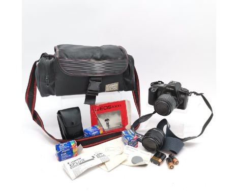 Voigtländer Vito CL camera in original carry case and outer box t/w Canon EOS 1000 35ml camera with carry bag + 1 extra lens 