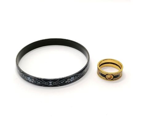 Michaela Frey ring + bangle - SOLD ON BEHALF OF THE NEW BREAST CANCER UNIT APPEAL YEOVIL HOSPITAL 