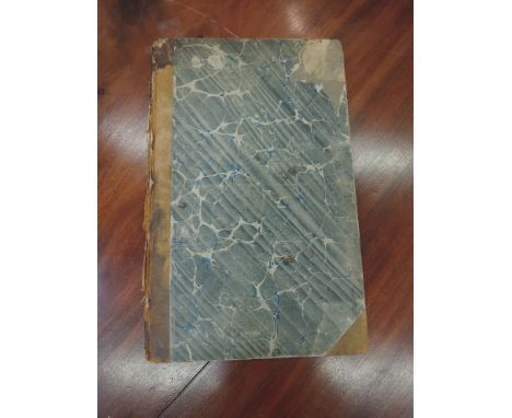 Antiquarian Manuscript Book. Mid-Nineteenth Century (circa 1840's). A vanity work, author unknown. Folio. A selection of anec