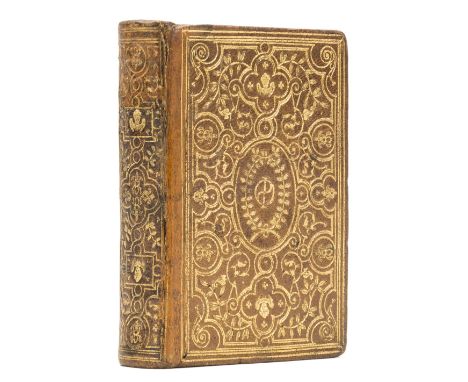 Pindar. Carminum Poetarum Novem [and Olympia, Pythia, Nemea, Isthmia], 2 parts in 1, collation: A-M8 N4; a-r8, text in Greek 