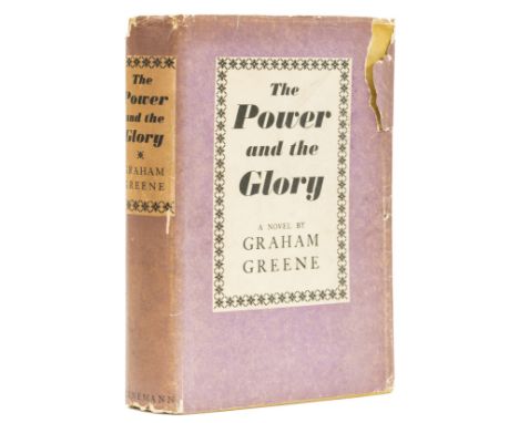 Greene (Graham) The Power and the Glory, first edition, browning to endpapers and half title, original cloth, shelf-lean, cov