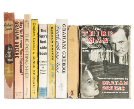 Greene (Graham) The Third Man and The Fallen Idol, light browning to endpapers, jacket price-clipped, spine ends and corners 