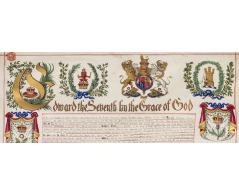 Edward VII (King of the United Kingdom of Great Britain and Ireland, and the British dominions beyond the seas, and Emperor o