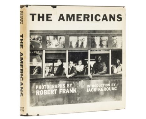 Frank (Robert) The Americans, introduction by Jack Kerouac, first edition, photographic illustrations throughout, light tonin