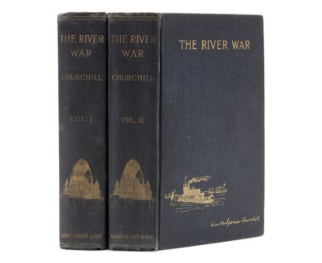 Churchill (Winston Spencer) The River War, 2 vol., first edition, second state with typographical correction to vol.2 p.459, 