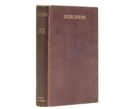 Joyce (James) Dubliners, second published English edition, contemporary pencil inscription to front free endpaper, original c