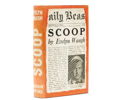 Waugh (Evelyn) Scoop, first edition, first issue with indistinct '8' in the publication date and 'as' in last line of p.88, c