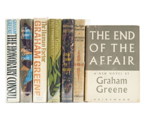 Greene (Graham) The End of the Affair, jacket spine slightly browned, spine ends and corners a little chipped, some light mar