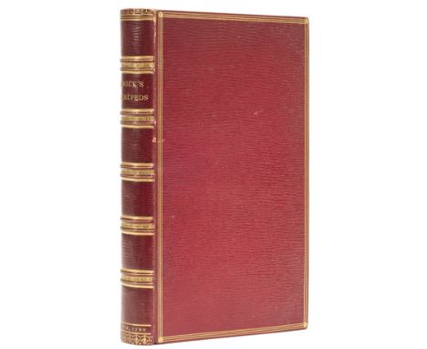 Bewick (Thomas) A General History of Quadrupeds, first edition, wood-engraved illustrations, handsome copy in later red strai